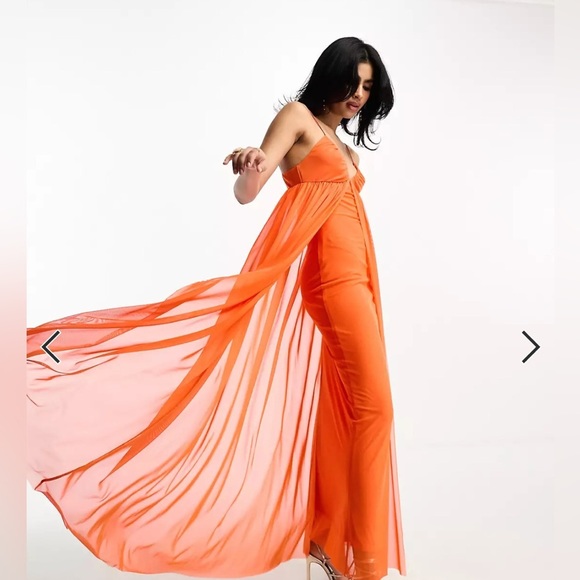 ASOS Maxi Dress Size 12 NWT - Picture 2 of 3